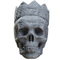 Dead King HeadÃÂ Concept Art of a Creepy Gothic Skull of a Dead Ancient King